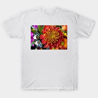 Wonderful Butterfly and Striking Mum T-Shirt